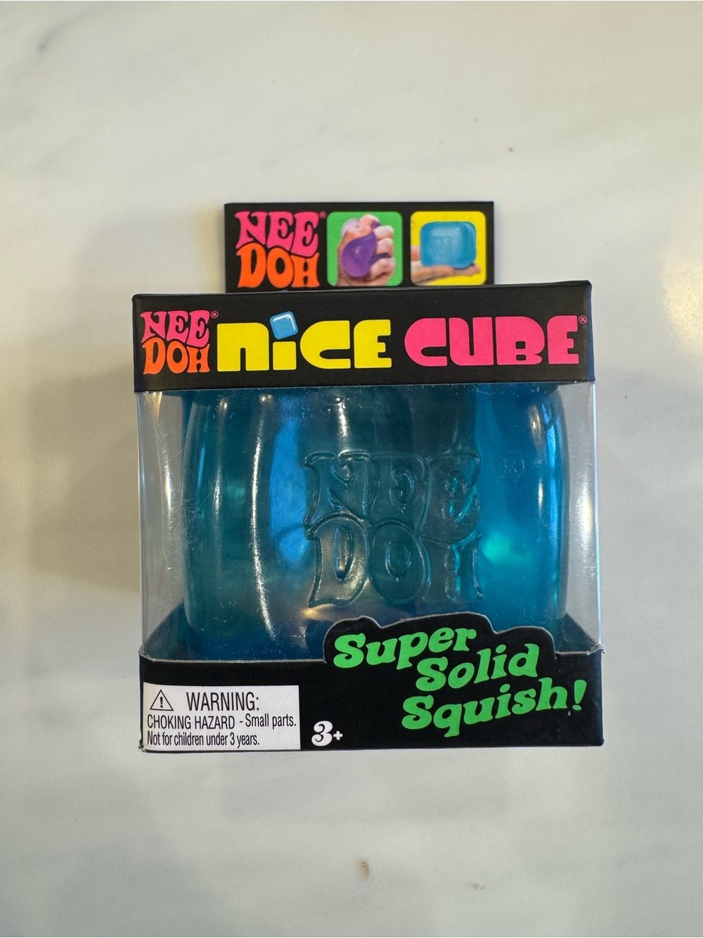 NWT - NeeDoh Nice Cube Blue